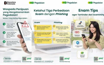Pegadaian Kantor Wilayah IX Imbau Masyarakat Hindari Modus Scam dan Phishing