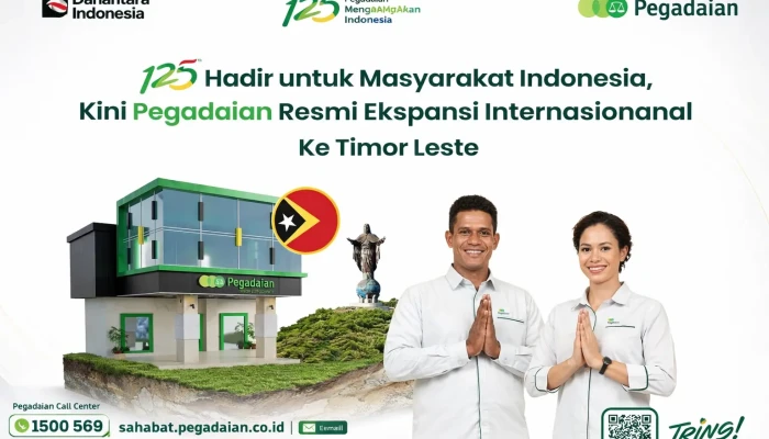 Pegadaian Kantor Wilayah IX Bangga Atas Pembukaan Cabang Internasional Pertama