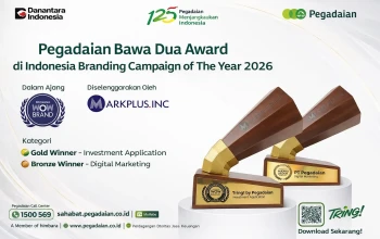 Pegadaian Kantor Wilayah IX Bangga Atas Penghargaan Tring di Ajang Nasional