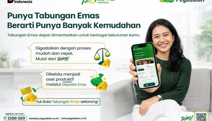 Pegadaian Kantor Wilayah IX Ajak Masyarakat Optimalkan Tabungan Emas Multifungsi