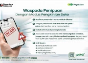 Pegadaian Kantor Wilayah IX Ingatkan Bahaya Tautan dan Aplikasi Mencurigakan