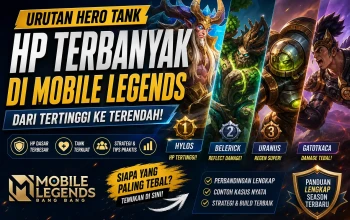 Urutan Hero Tank Dengan HP Terbanyak Mobile Legends Terlengkap