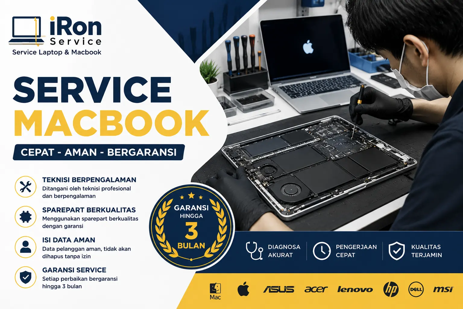 Service Macbook