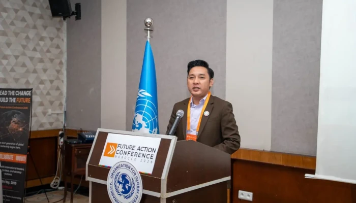 Di Forum Global Maroko, Beni Pramula Serukan Hentikan Agresi Timur Tengah: “Dunia Bukan Papan Catur Kekuasaan”