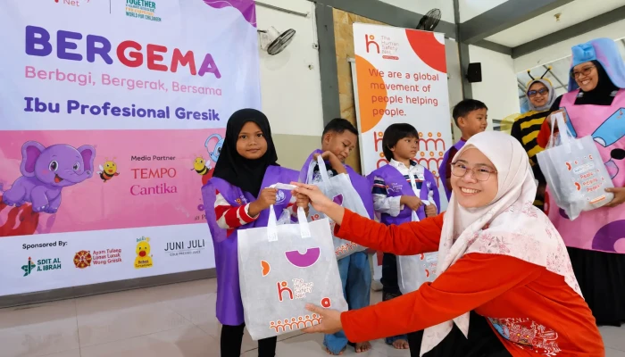 BERGEMA Gresik Perkuat Bonding Ayah-Anak Lewat Permainan Bermakna Keluarga