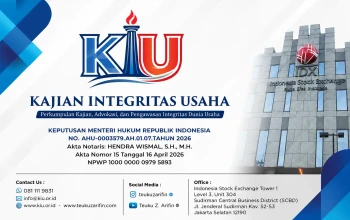 Perkumpulan KIU Hadir, Teuku Z. Arifin: Dunia Usaha Perlu Dikawal dengan Kajian dan Kontrol Sosial yang Bertanggung Jawab