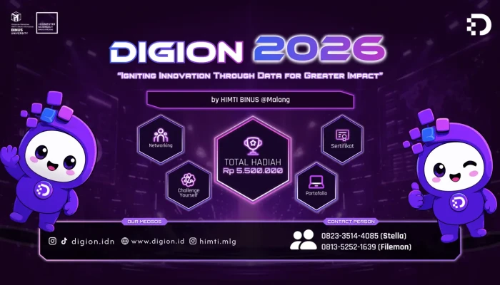 Berani Adu Logika dan Analisis Data? DIGION 2026 Resmi Dibuka untuk Pelajar se-Indonesia