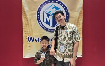 Indonesia Bangga, Jeremie The Siswa kelas 1 SD Asal Surabaya Sabet Medali Silver di Ajang World Mathematics Invitational di Jepang