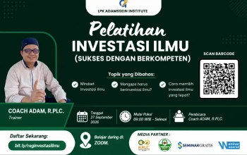 Pelatihan Investasi Ilmu Batch 1: Sukses dengan Berkompeten, Bangun Kompetensi yang Bernilai