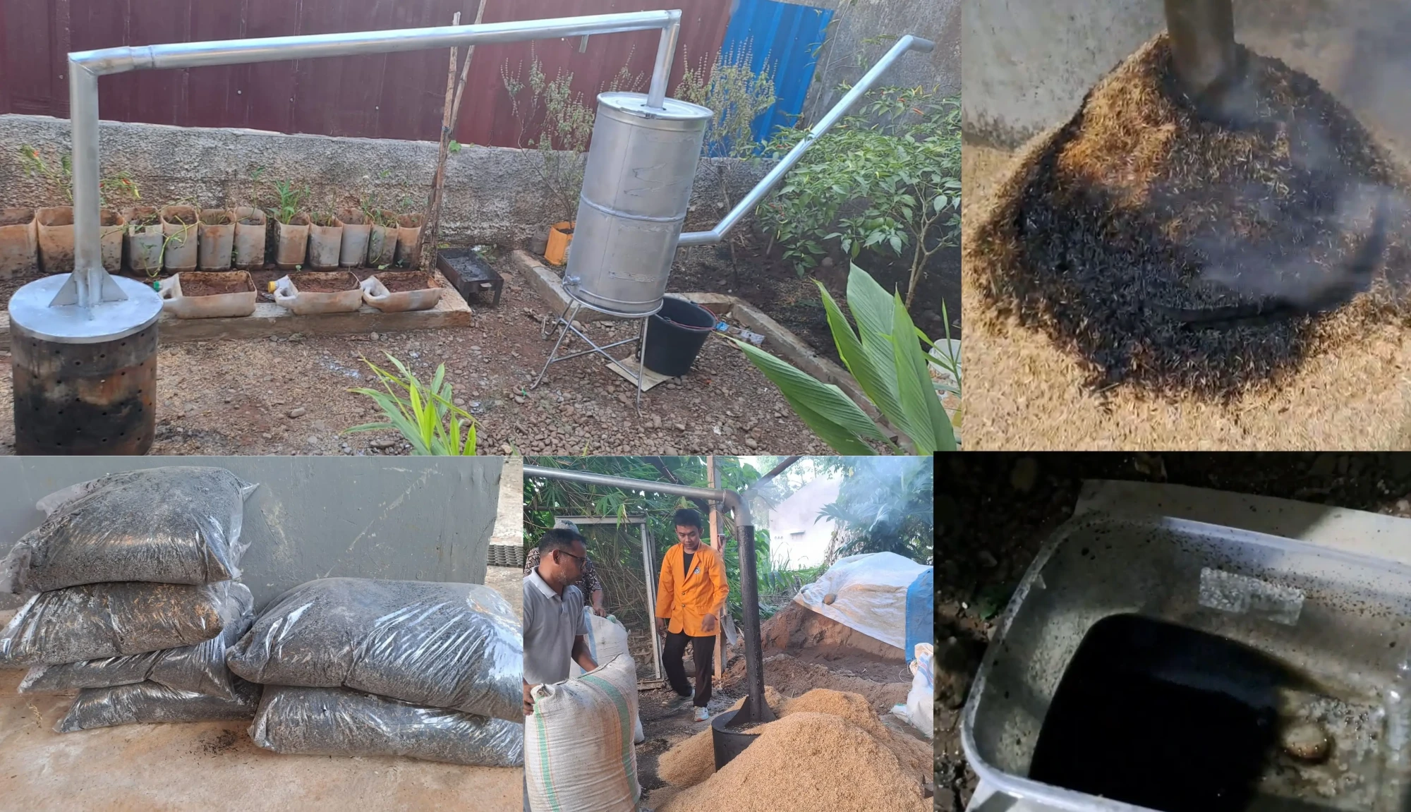 Foto Bentuk dan Hasil ujicoba Alat