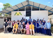 Siswa SMP Belajar IPA dan Kewirausahaan melalui Laboratorium Alam Usaha Jamur di Gowa, Sulawesi Selatan