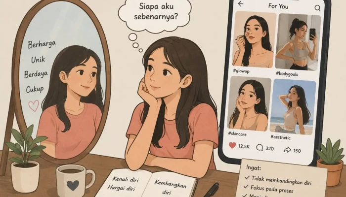 Cermin Digital dan Konsep Diri : Memahami Self Concept di Tengah Tren Kecantikan Media Sosial