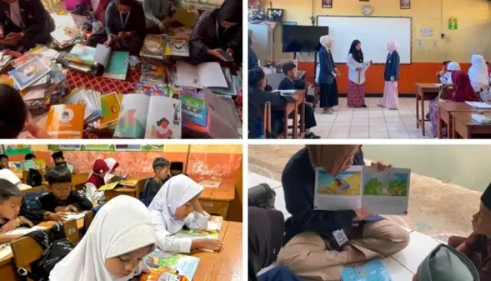 Inovasi Pembelajaran Literasi oleh KKN Tematik Kelompok 39 melalui Storytelling, Read Aloud, dan Proyek Buku di Cicurug