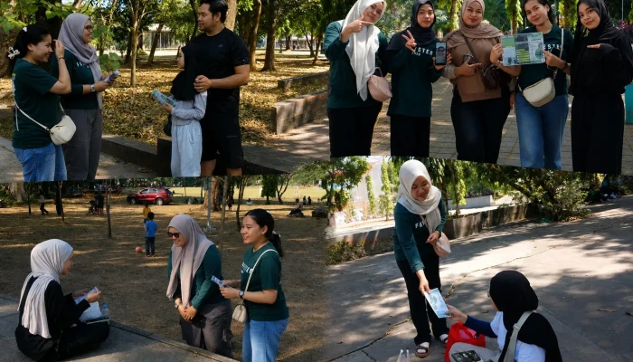 Edukasi Konservasi Macaca maura dan Pengelolaan Sampah, Mahasiswa Ajak Masyarakat Peduli Lingkungan