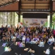 Hangat dan Kompak, Puluhan Bapak dan Anak Asyik Menjajal Permainan Tradisional Banjar di BERGEMA