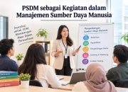 PSDM sebagai Kegiatan dalam Manajemen Sumber Daya Manusia